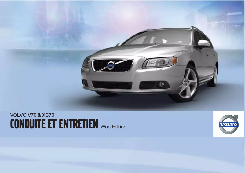Page 1 de la notice Manuel utilisateur Volvo V70 (2010)