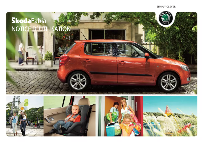 Image de la première page du manuel de l'appareil Fabia (2007)