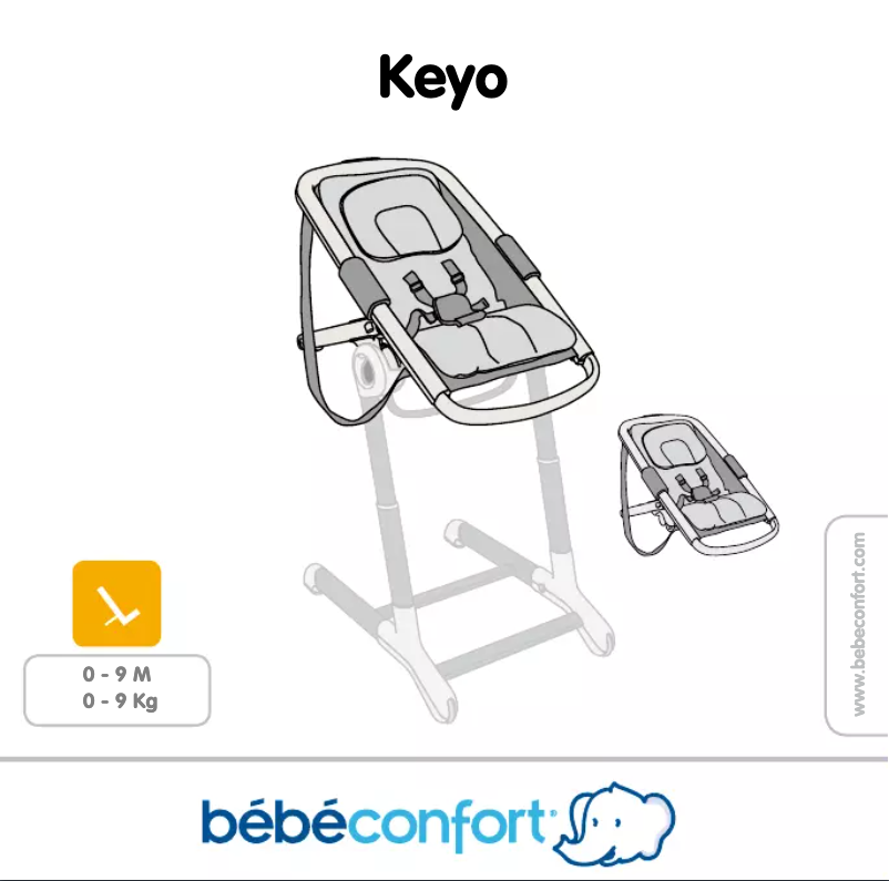 Page n°1 - Manuel utilisateur Bebe Confort Keyo