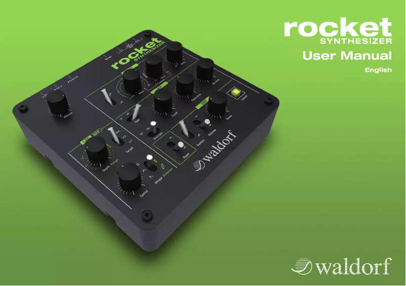 Image de la première page du manuel de l'appareil Rocket