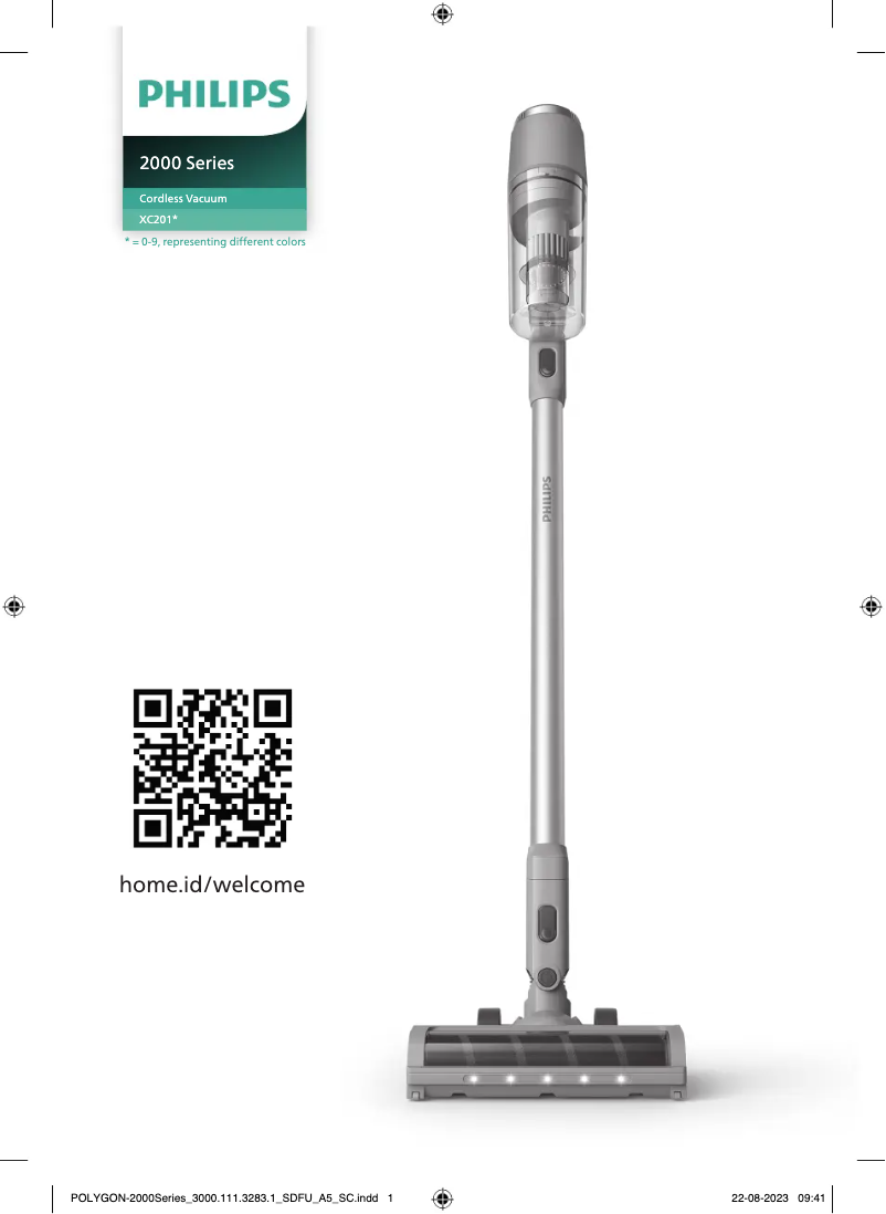 Page 1 de la notice Manuel utilisateur Philips Aqua Series 3000 XC2011