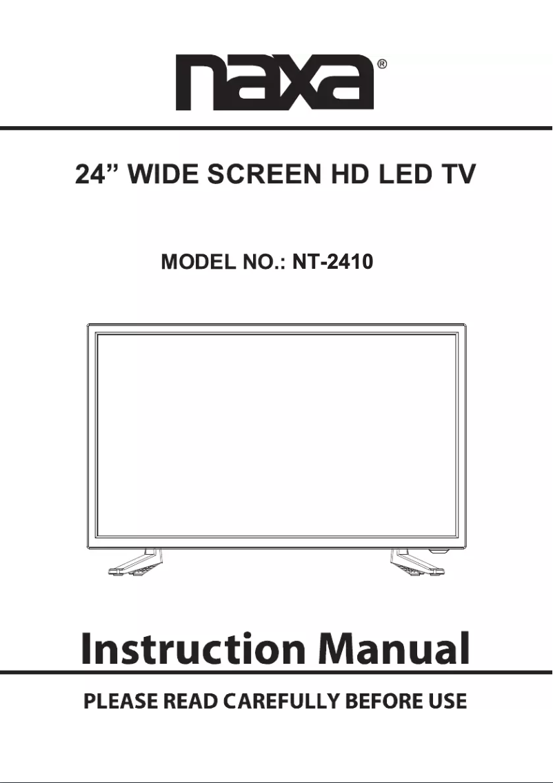 Página 1 del manual Manual de usuario Naxa NT-2410