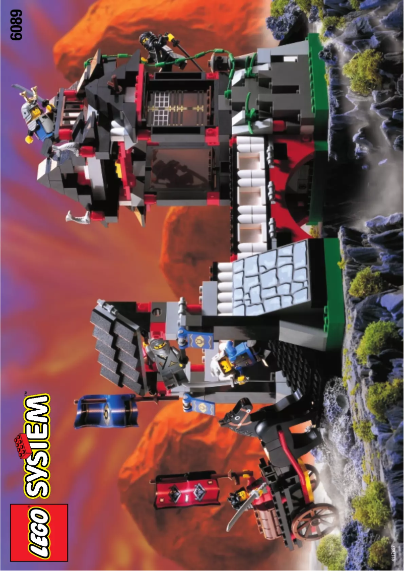Page n°1 - Manuel utilisateur Lego Castle 6089