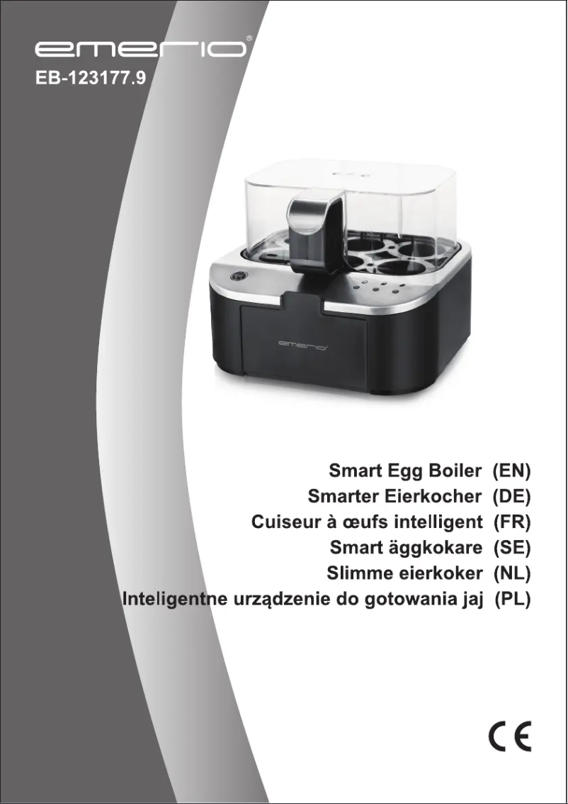 Page 1 de la notice Manuel utilisateur Emerio EB-123177.9