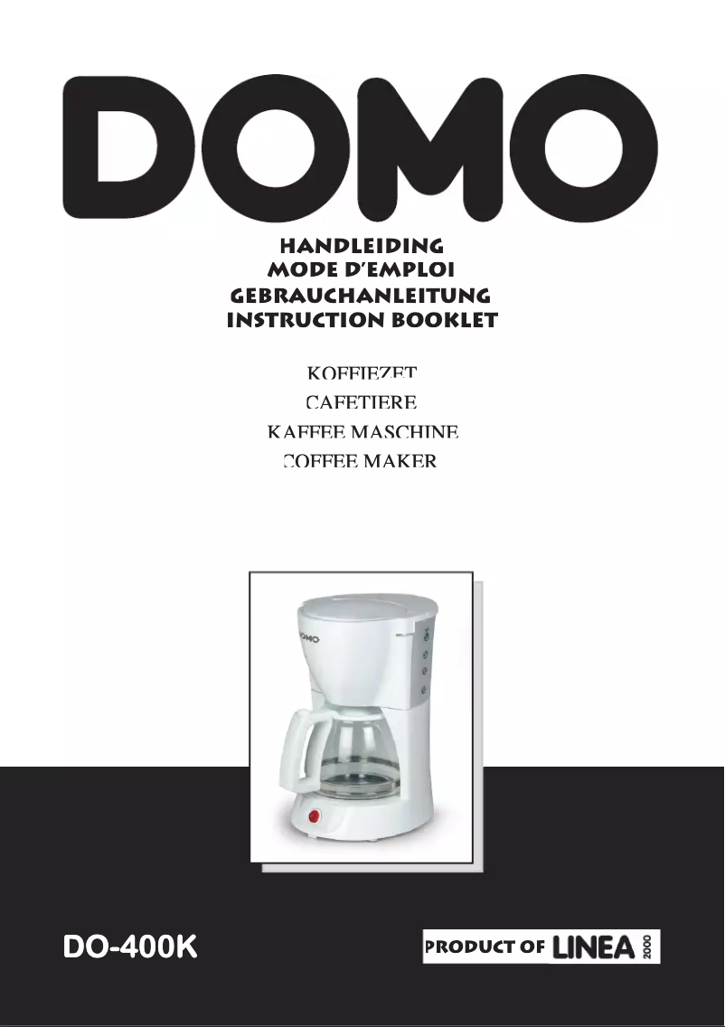 Page n°1 - Manuel utilisateur Domo DO400K