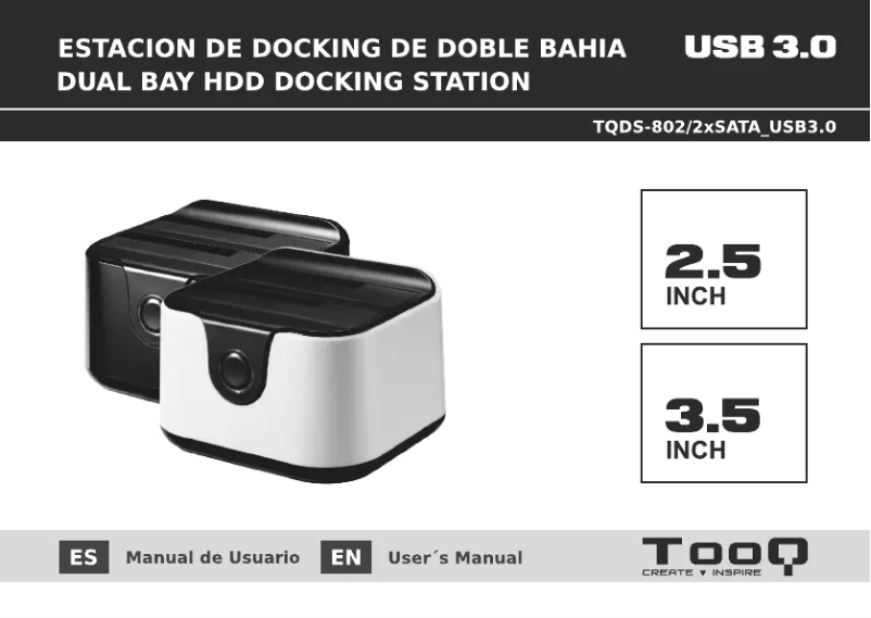 Image de la première page du manuel de l'appareil TQDS-802