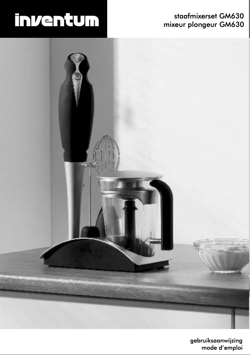 Page 1 de la notice Manuel utilisateur Inventum GM630