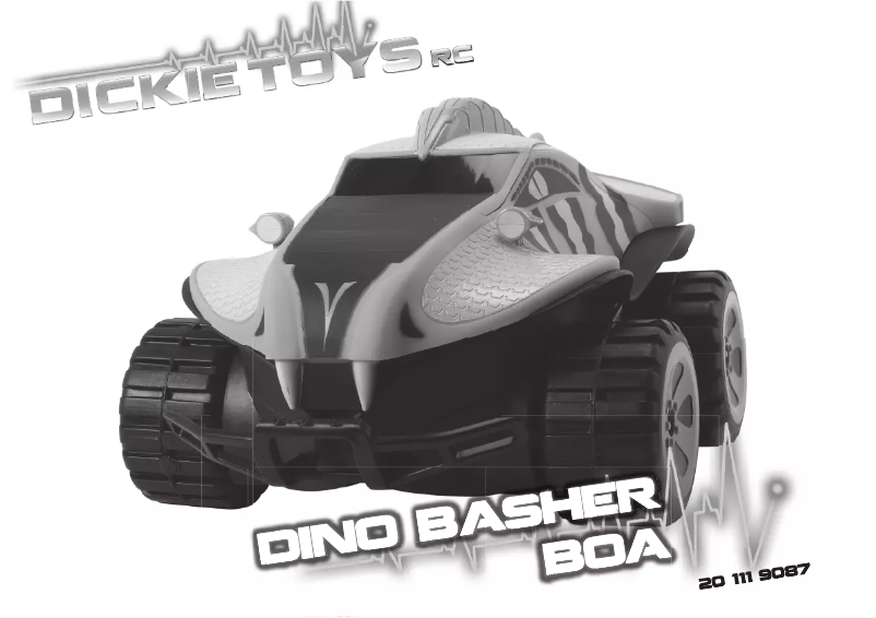 Página 1 del manual Manual de usuario Dickie Dino Basher Boa