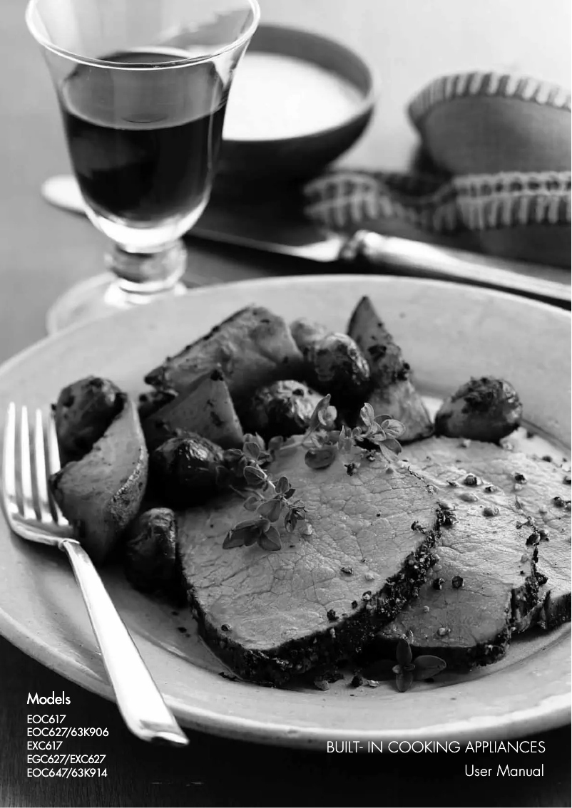 Image de la première page du manuel de l'appareil EOC647S