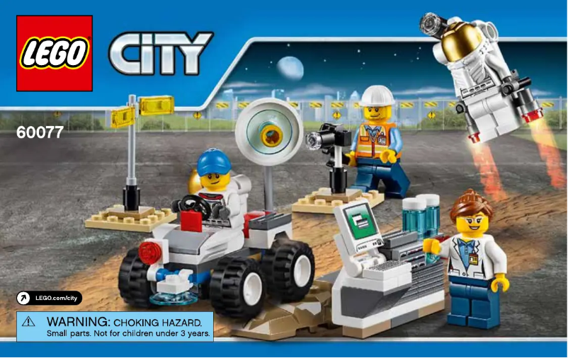 Página 1 del manual Manual de usuario Lego City 60077
