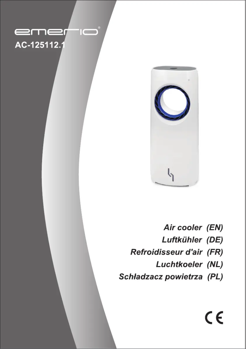 Page 1 de la notice Manuel utilisateur Emerio AC-125112.1