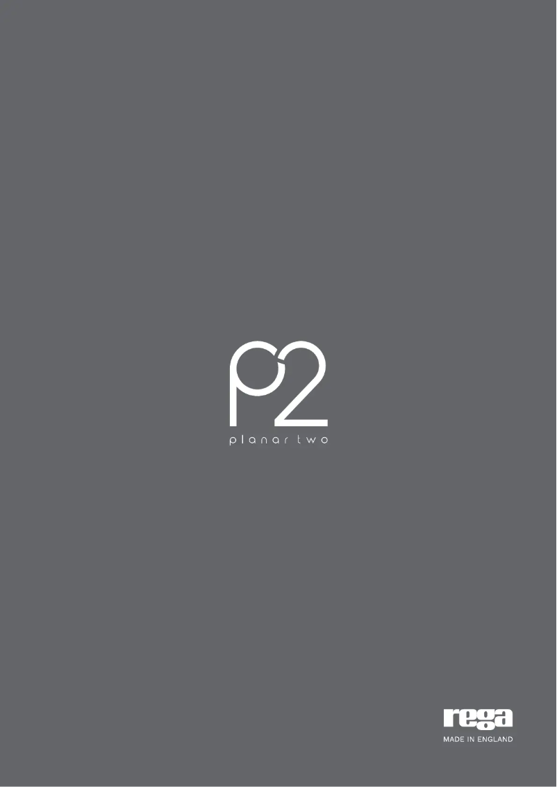 Page n°1 - Manuel utilisateur Rega Planar 2