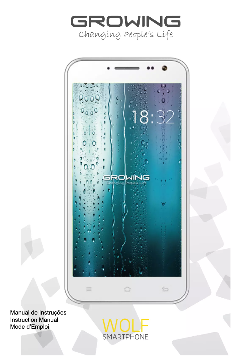 Page n°1 - Manuel utilisateur Growing Wolf