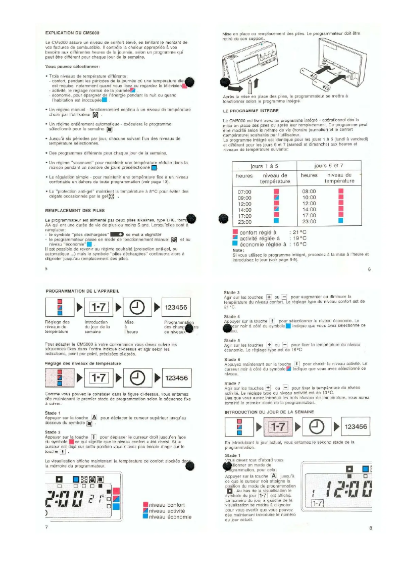 Page 1 de la notice Manuel utilisateur Miele CM5000