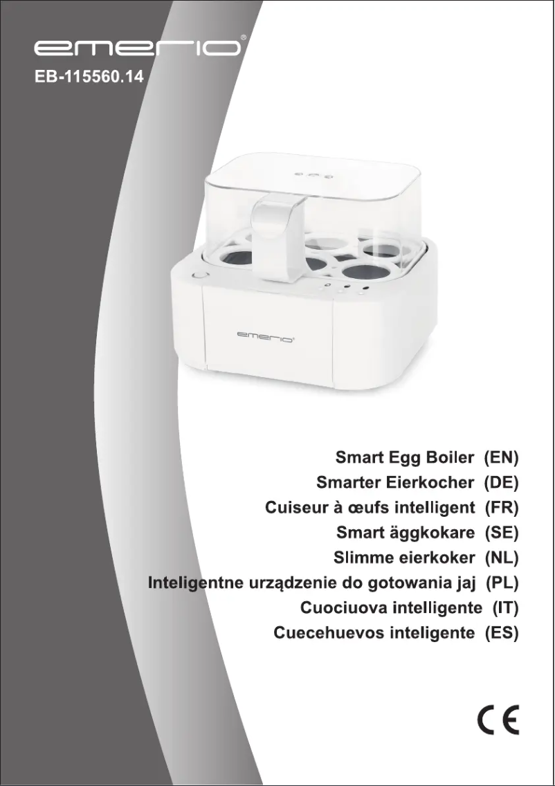 Page 1 de la notice Manuel utilisateur Emerio EB-115560.14
