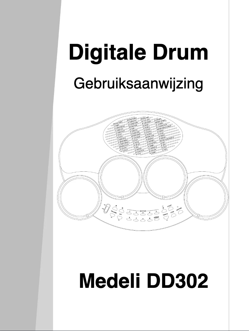 Imagen de la primera página del manual del dispositivo DD302