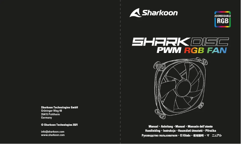 Image de la première page du manuel de l'appareil SHARK Disc PWM