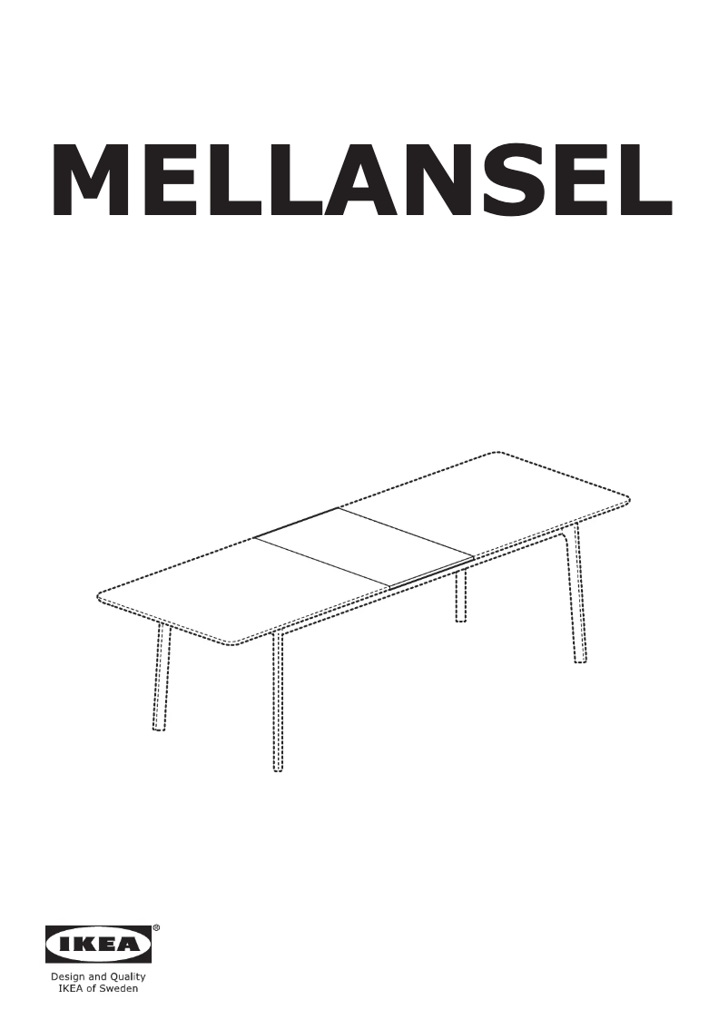 Image de la première page du manuel de l'appareil MELLANSEL 105.510.63