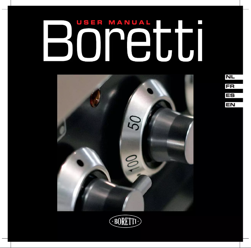 Page 1 de la notice Manuel utilisateur Boretti MBR 120 F