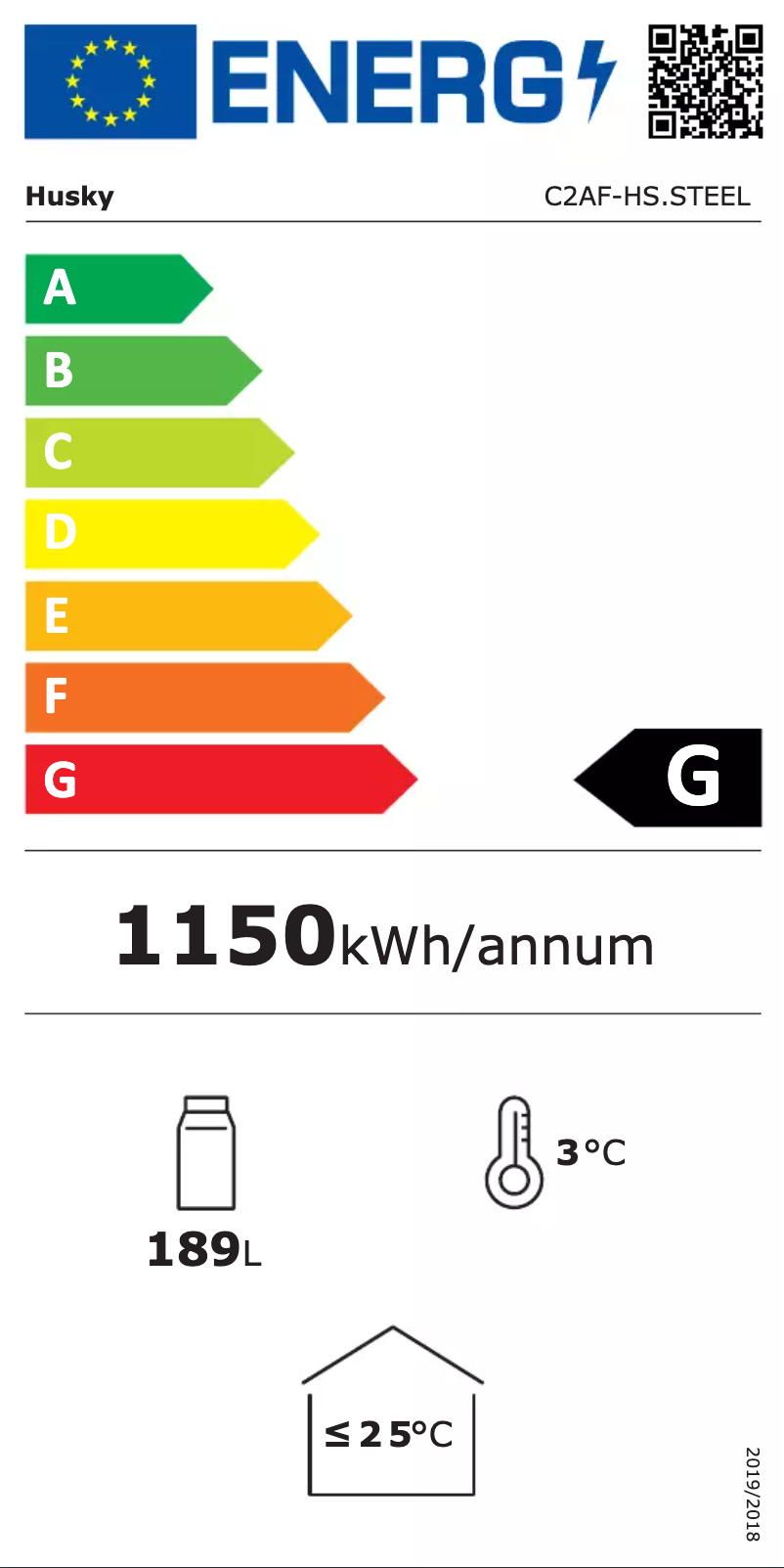 Page 1 de la notice Manuel utilisateur Husky C2AF-HS-STEEL