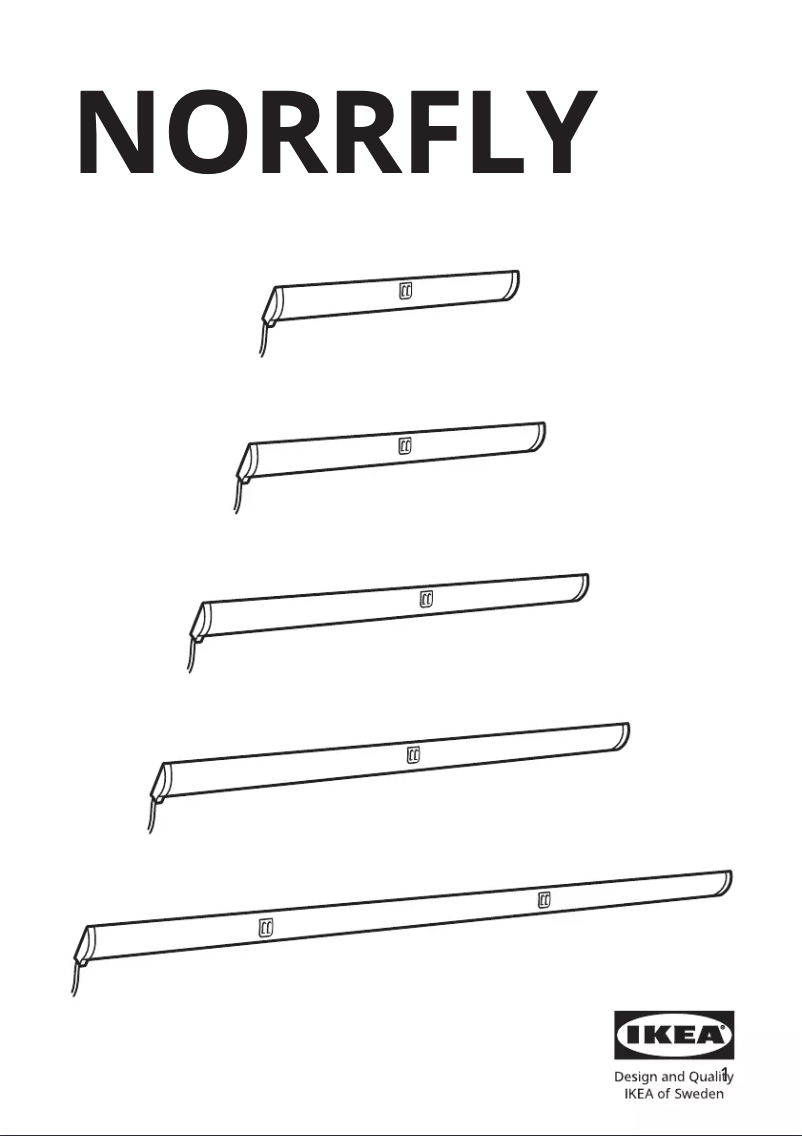 Image de la première page du manuel de l'appareil NORRFLY