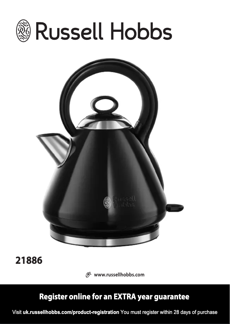 Page n°1 - Manuel utilisateur Russell Hobbs Legacy 21886