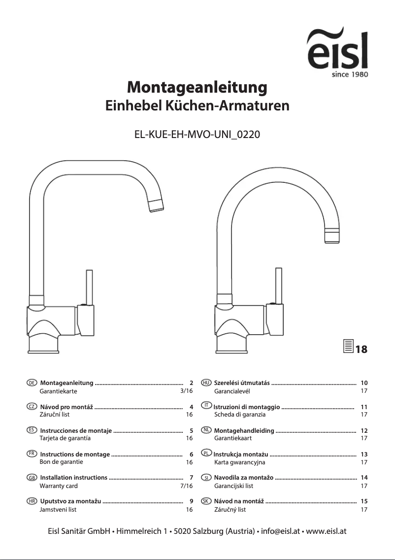 Image de la première page du manuel de l'appareil FUTURA C