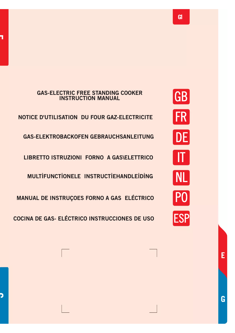 Page n°1 - Manuel utilisateur Vitrokitchen CB55IB