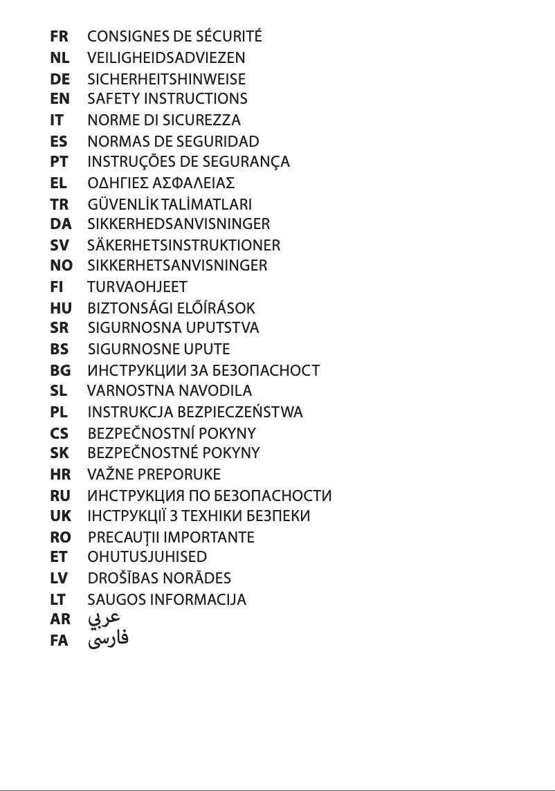 Page 1 de la notice Manuel utilisateur SEB Mini Compact