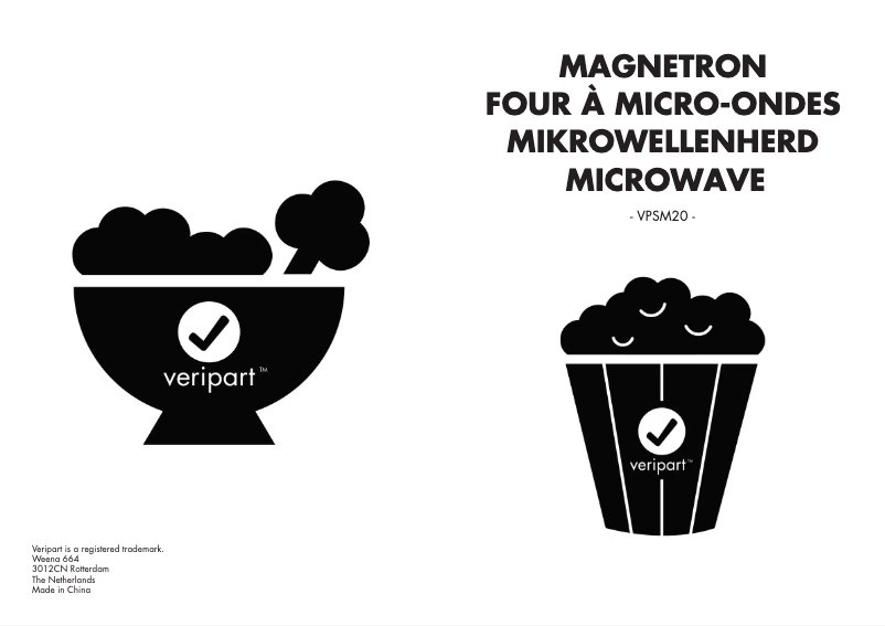 Page n°1 - Manuel utilisateur Veripart VPSM20