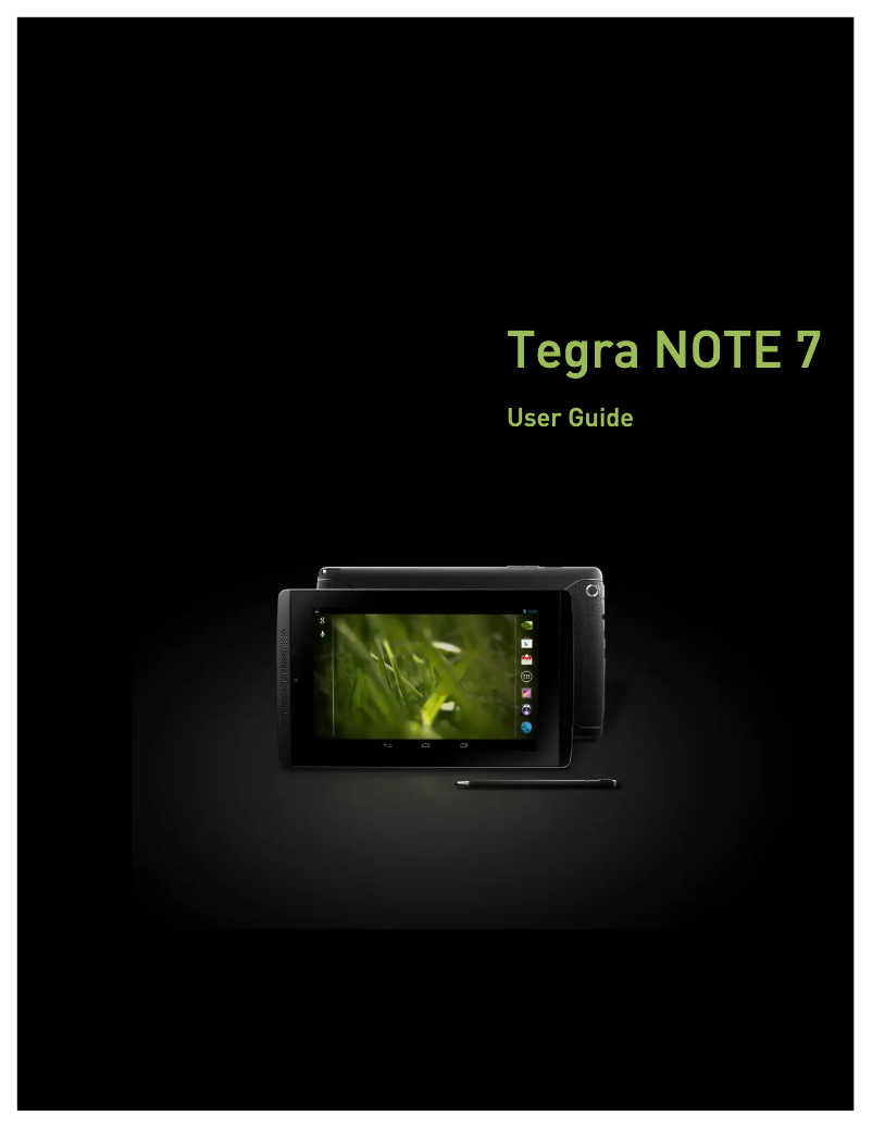 Page n°1 - Manuel utilisateur Gigabyte Tegra Note 7