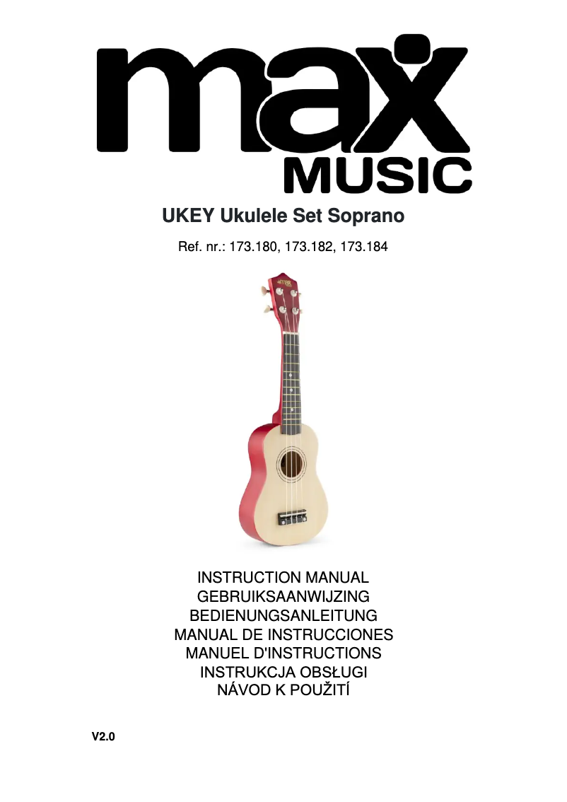 Page 1 de la notice Manuel utilisateur MAX UKEY