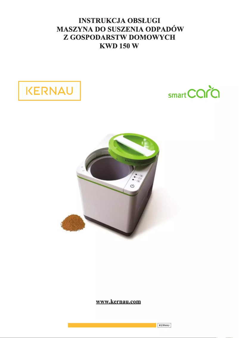 Page n°1 - Manuel utilisateur Kernau Smart Cara KWD 150 W