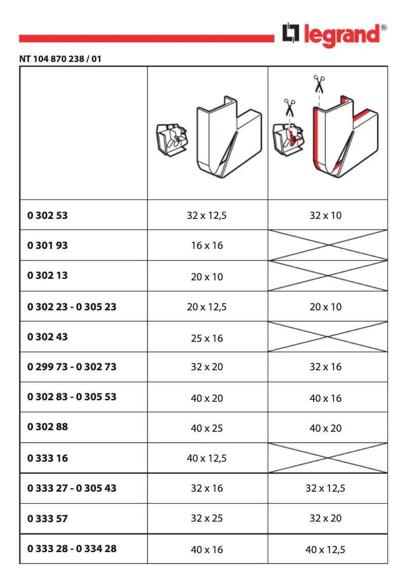 Página 1 del manual Manual de usuario Legrand 033327