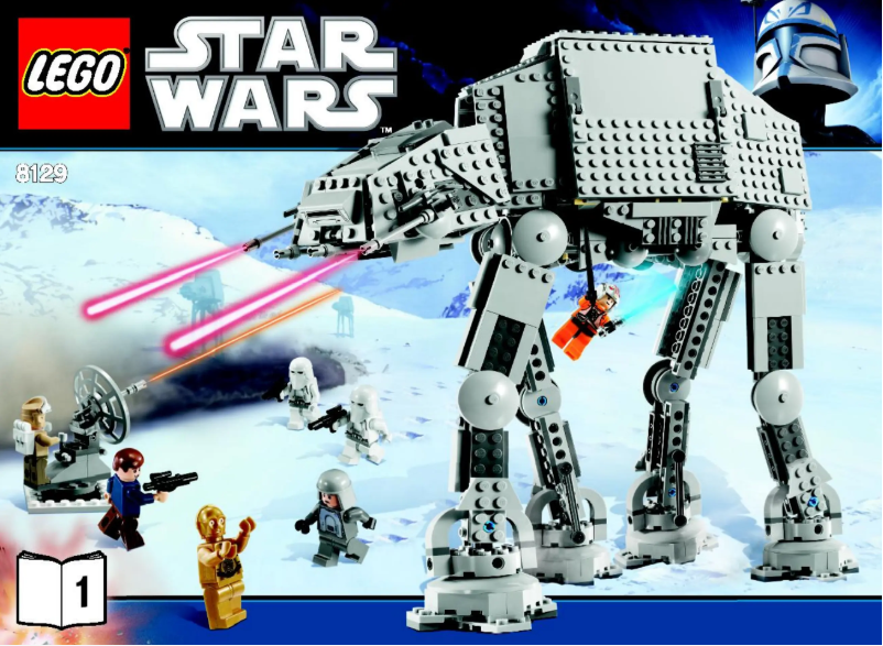 Page n°1 - Manuel utilisateur Lego AT-AT Walker (TM)