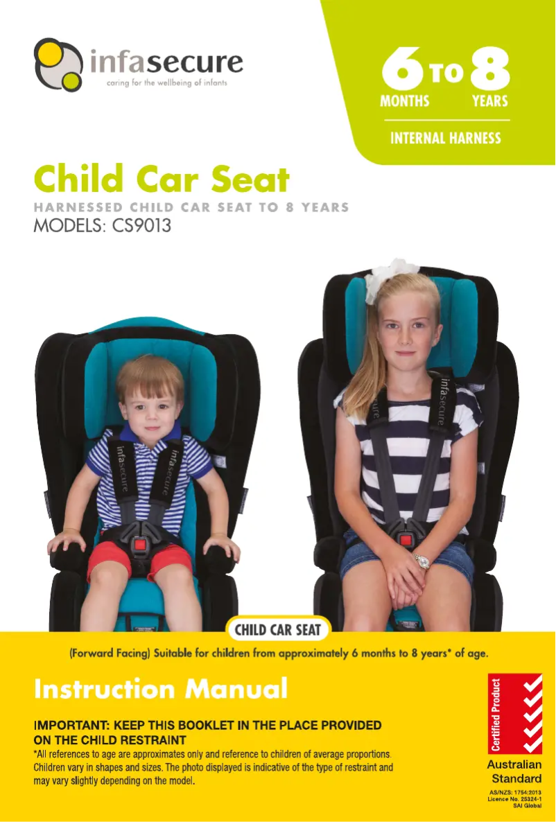 Página 1 del manual Manual de usuario InfaSecure Emerge Caprice Stripe