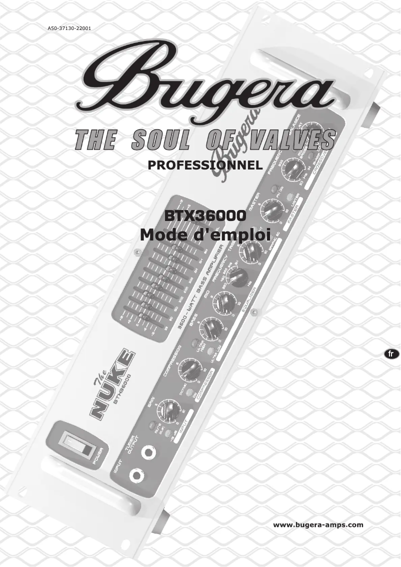 Page n°1 - Manuel utilisateur Bugera The Nuke BTX36000
