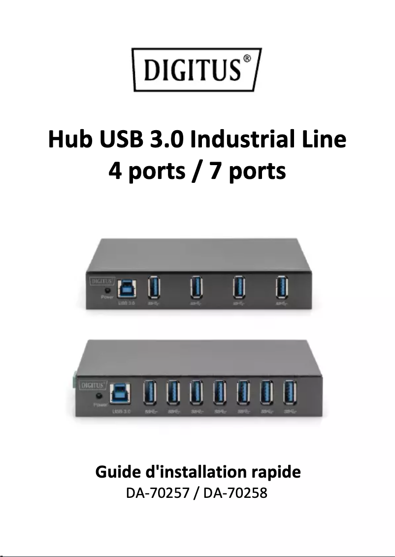 Página 1 del manual Manual de usuario Digitus DA-70258