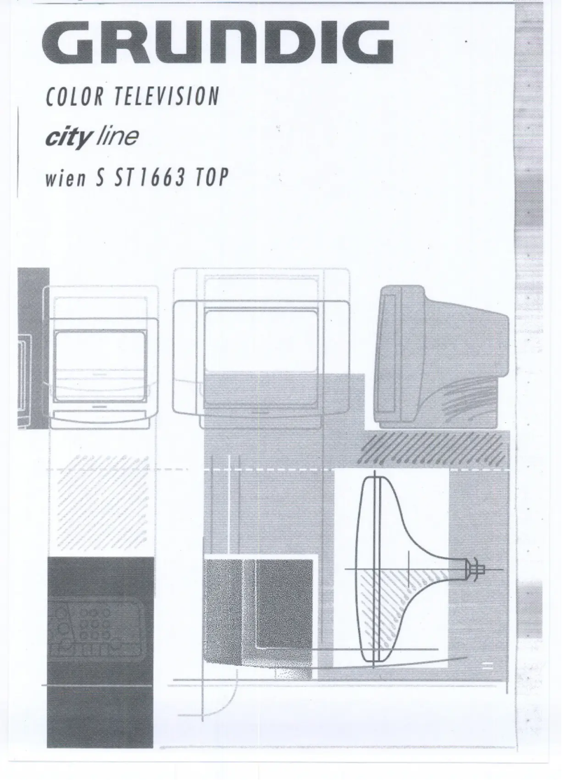 Image de la première page du manuel de l'appareil City Line WIEN S ST 1663 TOP