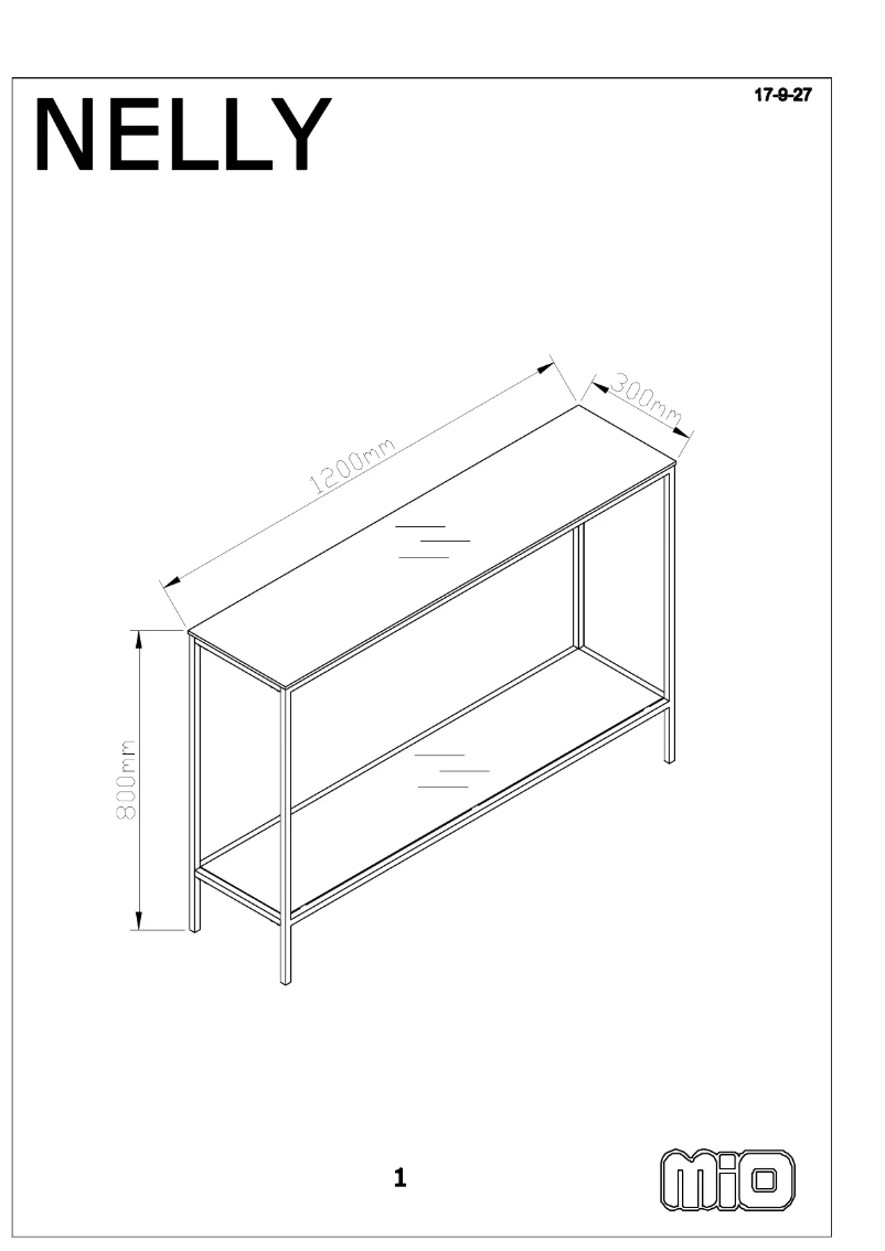 Página 1 del manual Manual de usuario Mio Nelly