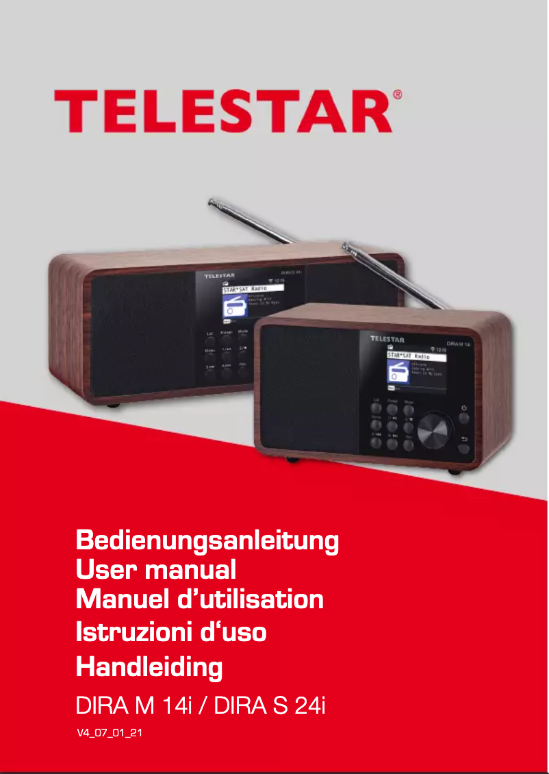 Image de la première page du manuel de l'appareil DIRA S 24i