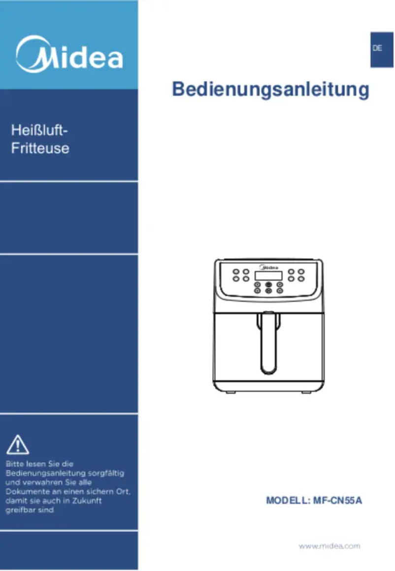 Page 1 de la notice Manuel utilisateur Midea MF-CN55A2