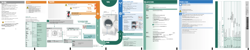 Image de la première page du manuel de l'appareil WTY86700EE