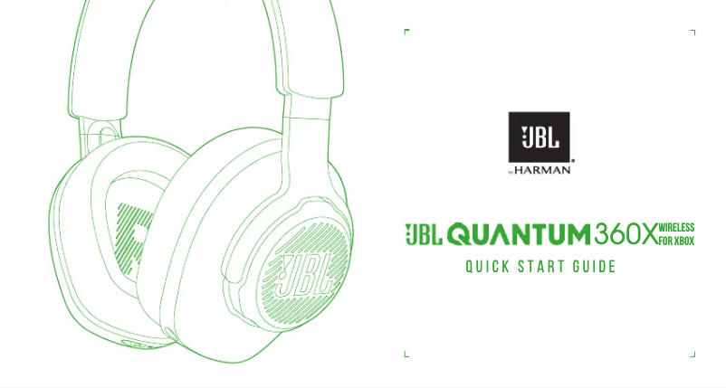 Page n°1 - Guide de démarrage rapide JBL Quantum 360X Wireless for Xbox