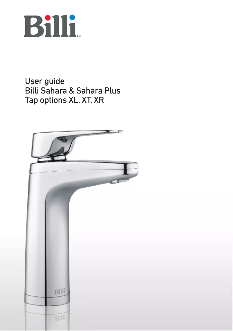 Page n°1 - Manuel utilisateur Billi Sahara