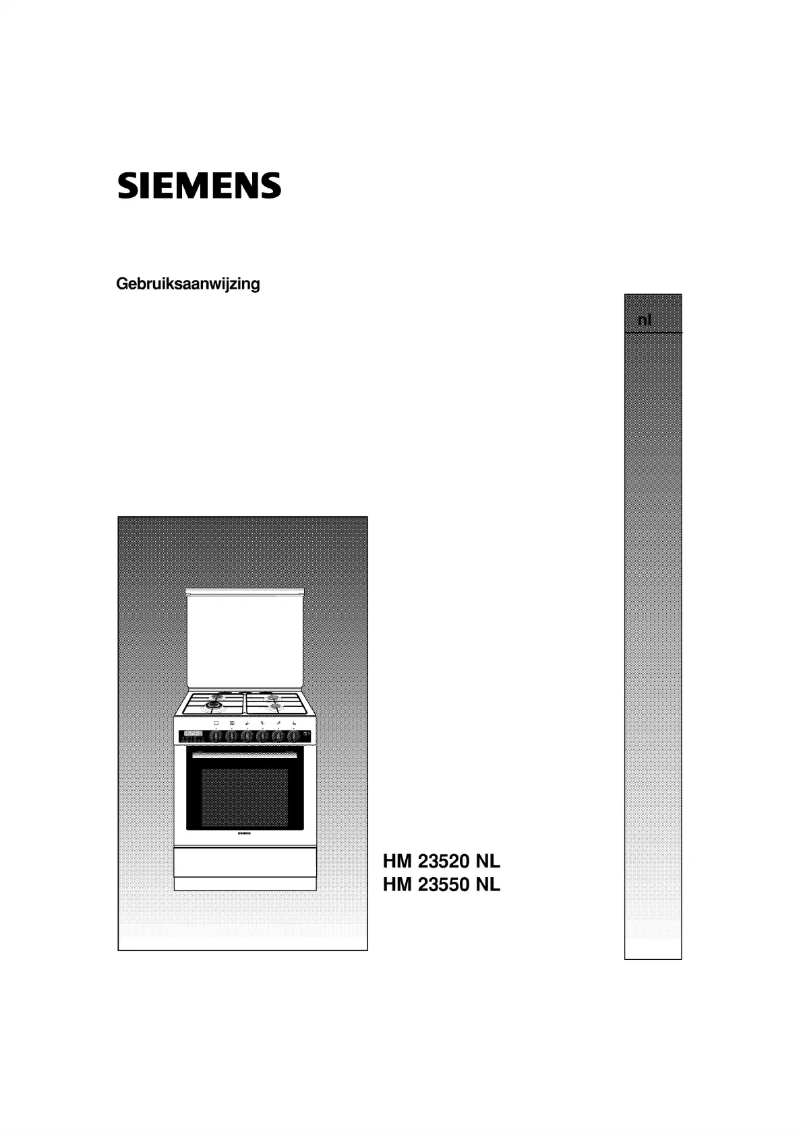 Page n°1 - Manuel utilisateur Siemens HM23550