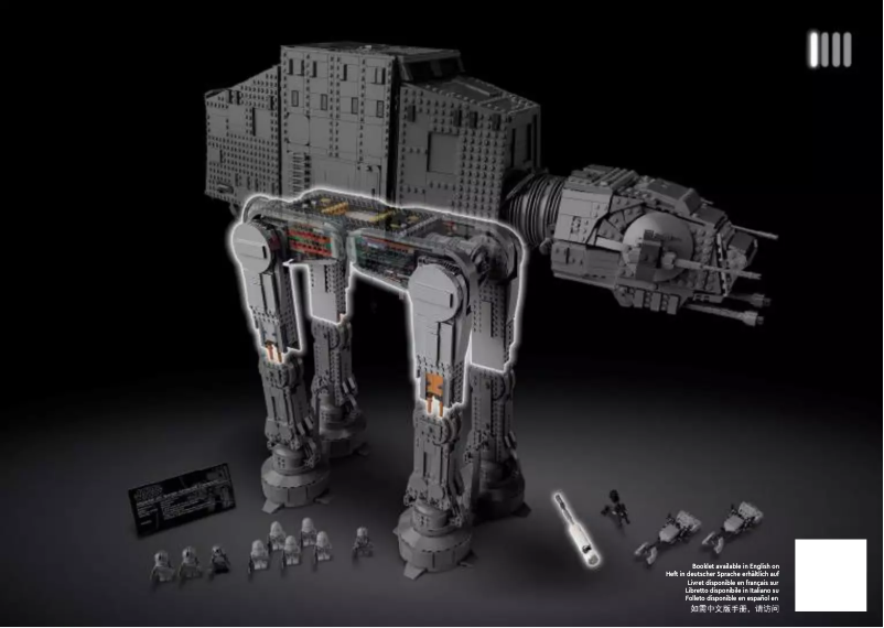 Page 1 de la notice Manuel utilisateur Lego Star Wars 75313