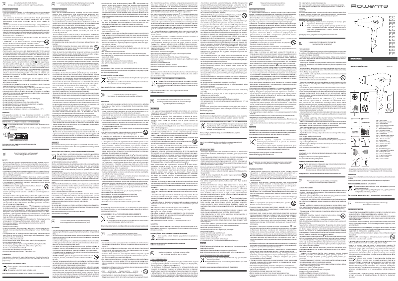 Image de la première page du manuel de l'appareil Volumizer CV6130