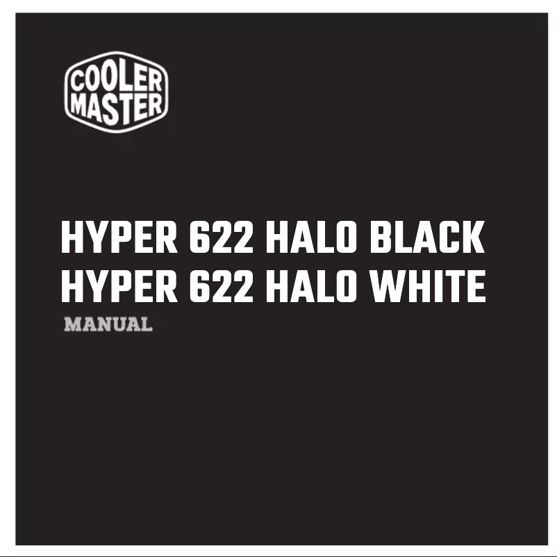 Image de la première page du manuel de l'appareil Hyper 622 Halo Black