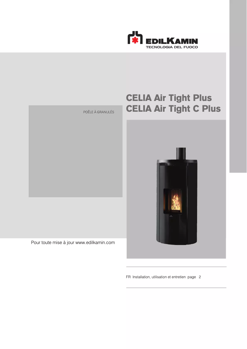 Image de la première page du manuel de l'appareil CELIA Air Tight C Plus